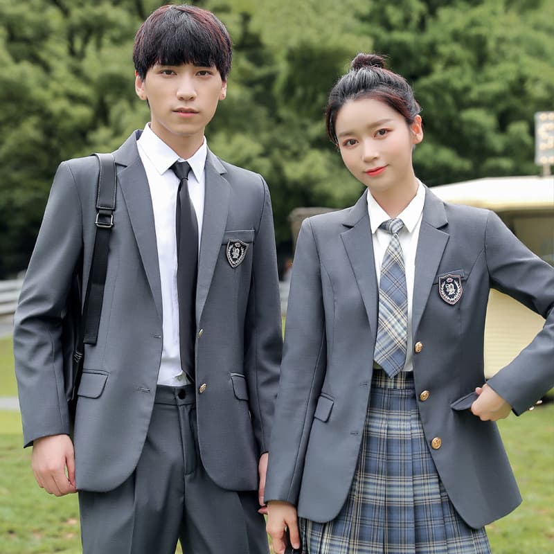 Autumn New Junior High School Graduation Class Suit Student JK Uniform DK Kindergarten Teacher Suit School Uniform Academic Style Chorus Suit