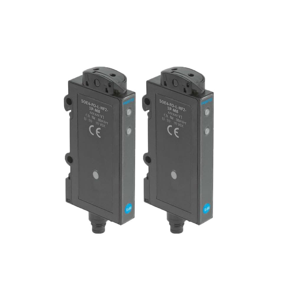 FESTO Fiber Optic Sensor SOE4-FO-L-D-HF2-1P-1N-1PU-M8-K 552795 552796