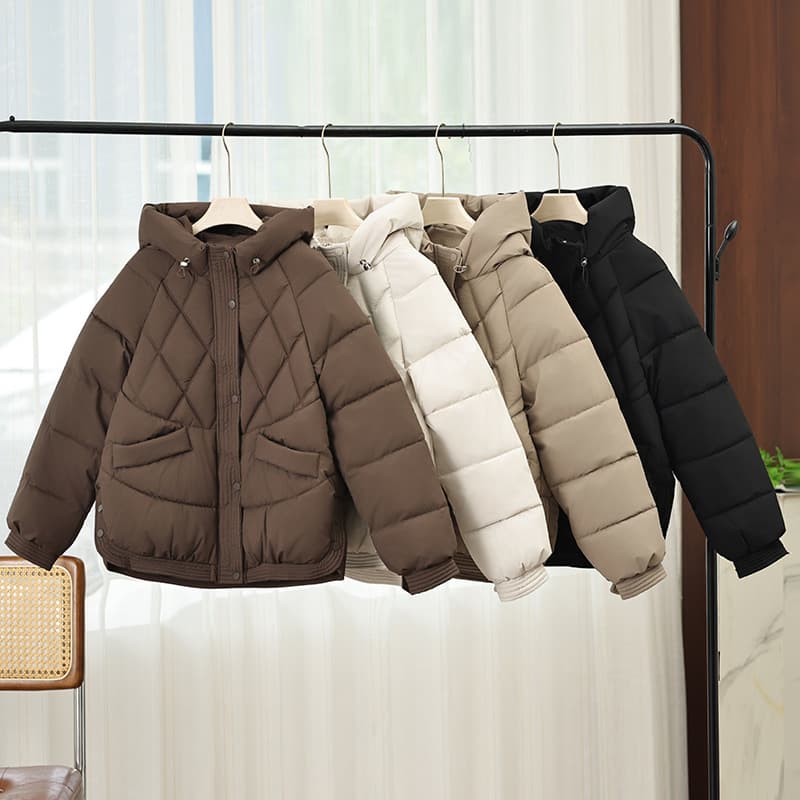 Short cotton-padded jacket for women, winter new style, Korean-style student loose bread coat, foreign style cotton-padded jacket, women's jacket