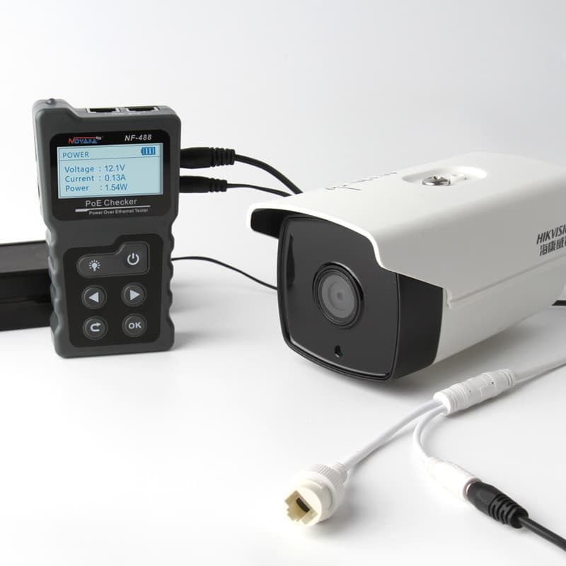 Smart Mouse NF488 Auto-identify POE Voltage Load Loop Power Test Wire Pair Camera Efficient Wire Pairing