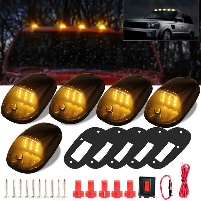 Suitable for pickup truck roof mouse light Cab Marker Roof9LED Light F150 Dodge RAM car light