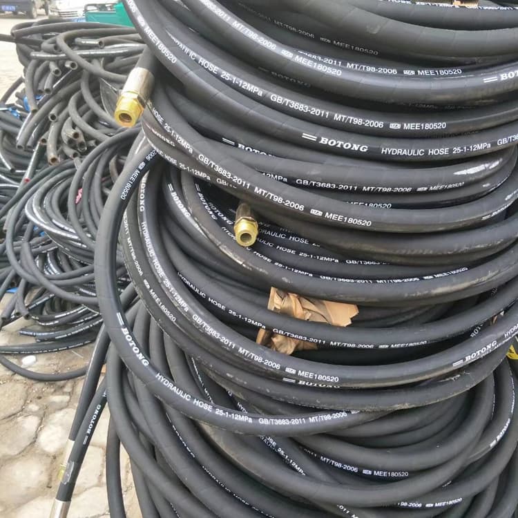 High-Pressure Wrapped Rubber Hose, High-Pressure Steel Wire Hose, Hydraulic Oil Hose, Steel Wire Braided High-Pressure Oil Hose, High-Pressure Rubber Hose