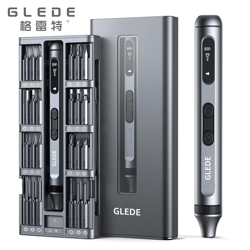 Cross-border 50-in-1 Silent Durable Long-lasting Rechargeable High Torque Multi-function Precision Electric Screwdriver Set