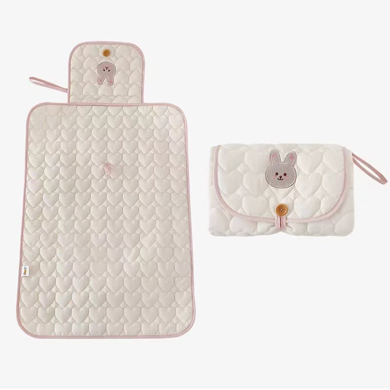 CPC Portable Waterproof Baby Changing Pad, Easy-to-Clean Diaper Mat, Multi-Purpose Eco-Friendly Baby Cushion