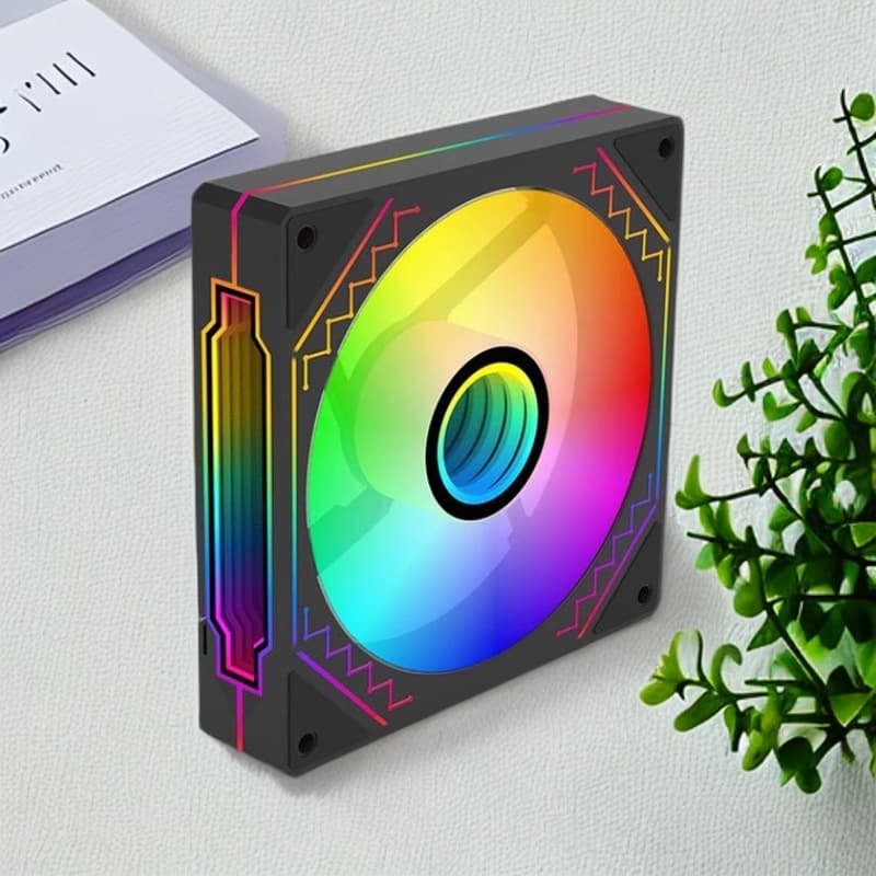 Prism 4Pro 12CM ARGB Case Fan Fixed Speed Silent Aquarium View Sync Cooling