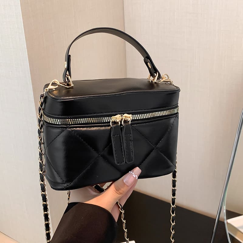 High-End Small Rhombus Phone Bag Women 2024 Fashion Lipstick Handbag Women Instagram Style Shoulder Crossbody Bag