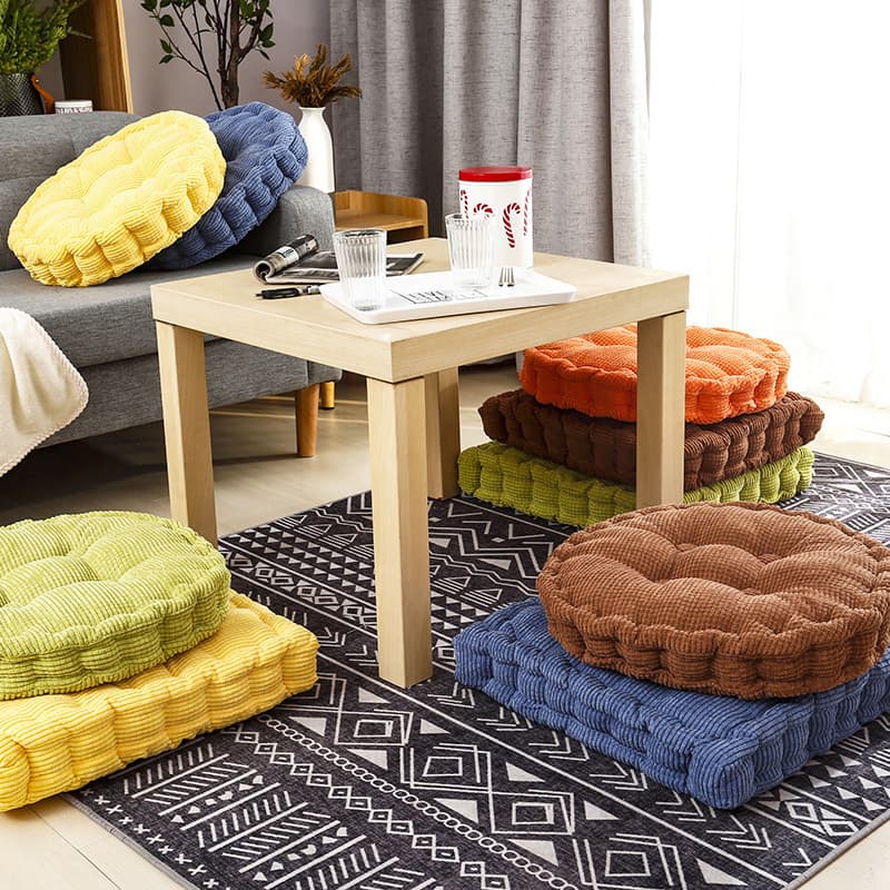 Cross-border trade 3D corn kernel thickened handmade cushion for living room, dining room, office, student dormitory, and home use