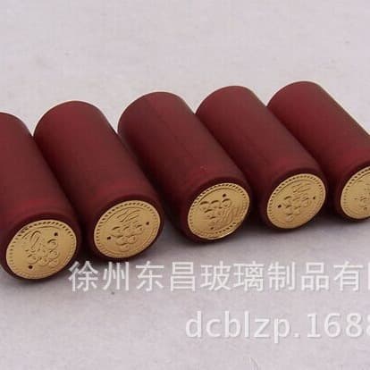 Red wine bottle sealing film bottle neck shrink film wine bottle PVC shrink capsule