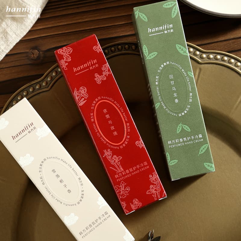 Wholesale inquiry: Hanfangli hand cream gift set for bridesmaids, moisturizing cold cream for autumn and winter hydration
