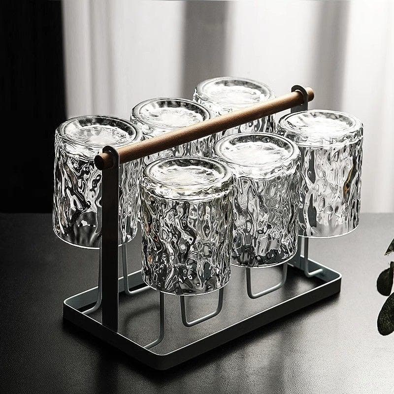 High-Temperature Resistant Water Cup, Home Set, Simple Ins Style Glass Cup, Water Cup, Wine Glass Set, Transparent Cup