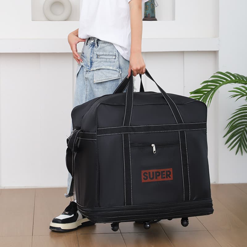 New Oxford Cloth Large Capacity Air Carrier Bag Universal Wheel Folding Travel Bag Out Expansion Luggage Bag
