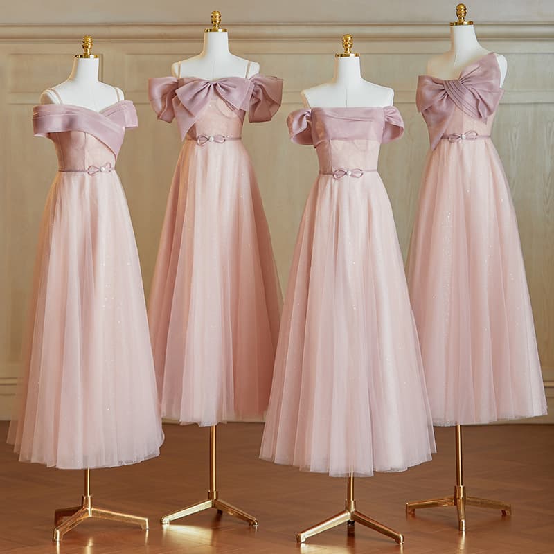 Bridesmaid Dress Elegant High-End 2026 New Style Wedding Bridesmaid Gown Host Evening Dress
