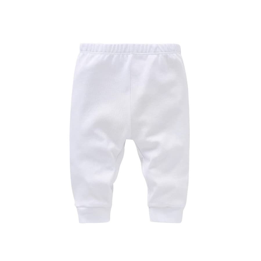 Unisex Baby Pants 6-9 Months Pure Color Cotton Long Trousers for Boys And Girls Children's Clothing Factory Direct Sale