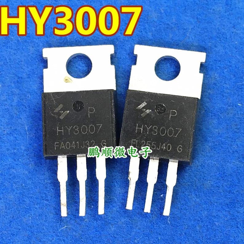 Original disassembled HY3007 HY3007P 120A 68V field-effect transistor for switching power supply controllers