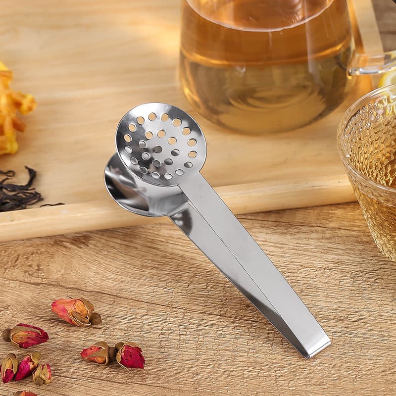Cross-border Amazon Kitchen Gadgets, Stainless Steel Tea Tongs, Lemon Tongs, Ice Cube Tongs, Multi-functional Sugar Cube Tongs