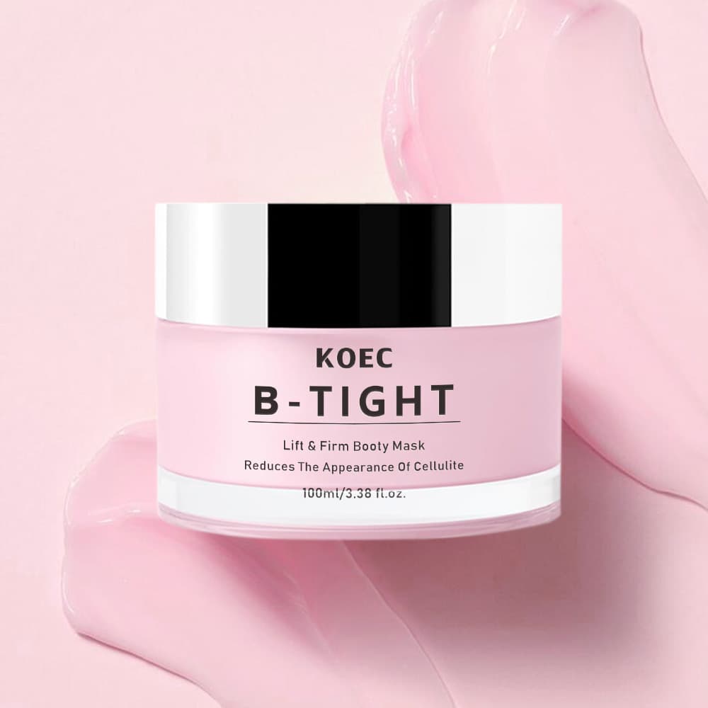 KOEC Pink Body Butt Cream Hydrating Moisturizing Firming Body Mask B-TIGHT Bum Mask Cross-border Hot Seller
