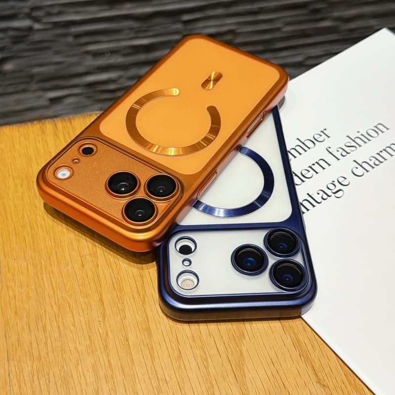 Phone Case for iPhone 18 Pro Max, Ultra-Thin Hard Magnetic Shockproof Protective Case for New iPhone 18