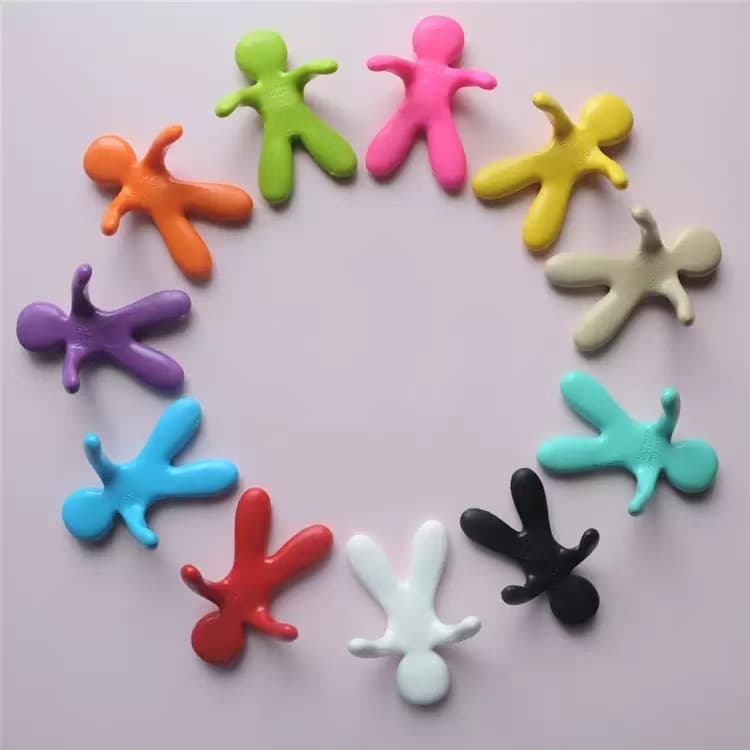 Wholesale New Creative Car Vent Clip Aromatherapy Plastic Figure Car Air Freshener Solid Perfume
