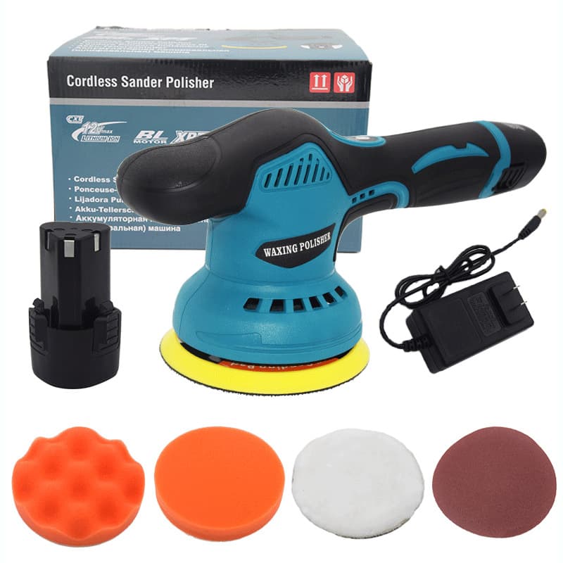 Car Handheld Wireless Polishing Grinding Waxing Specialized Multi-function Lithium 12V Glaze Sealing Machine
