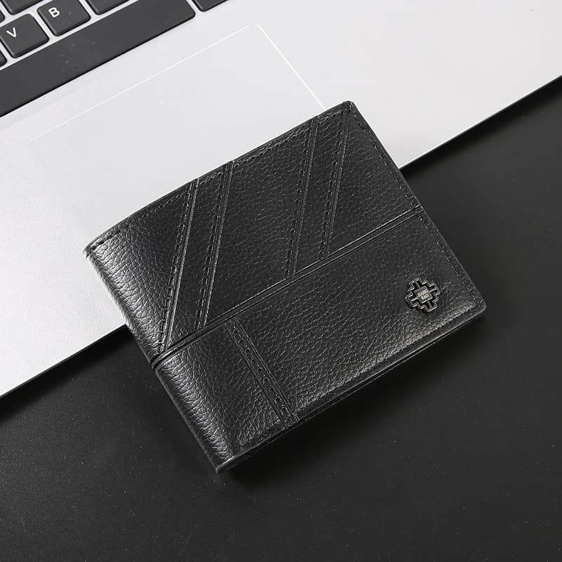 New Men's Wallet Short Style Fashion Casual Premium Soft Leather Multi-Card Holder Large Capacity Wallet