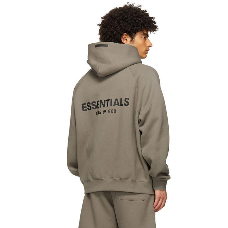 Streetwear sub-label ESSENTIALS ZONE hoodie, loose pullover hoodie for men and women, FEAR OF GOD style