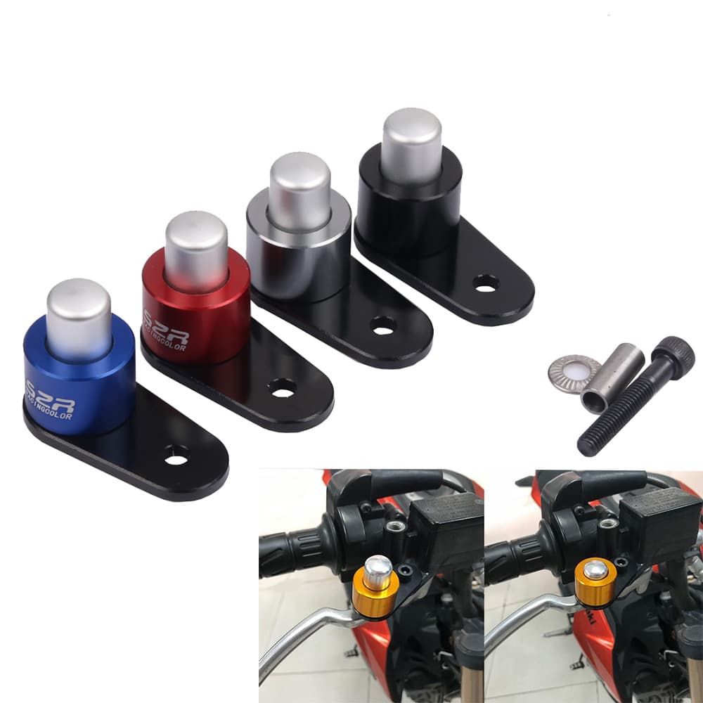 Motorcycle Parking Lock Brake Button Lever Switch Hill Hold Assist Hand Brake Handlebar Lever Scooter