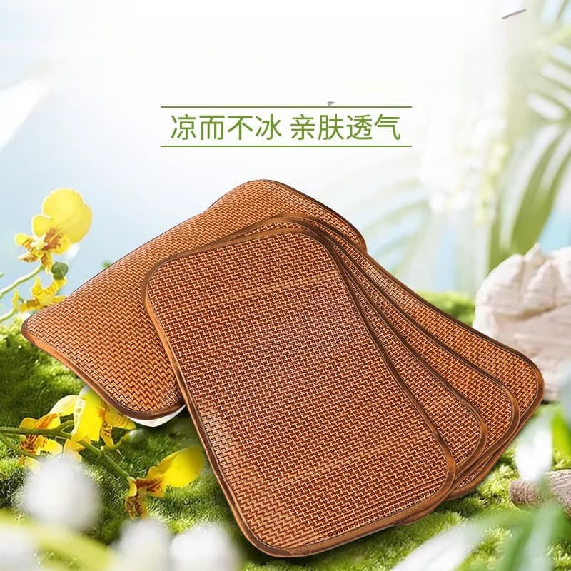Summer Cool Pillowcase Adult Rattan Pillow Core Cover Single Cool Pillowcase Summer Cool Bamboo Pillow Mat Home Rattan Mat