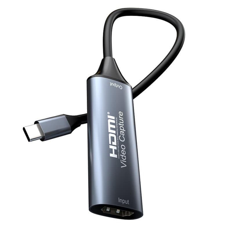 Factory direct sale HDMI to Type-c video capture card Switch game PS4 mini computer stick monitoring