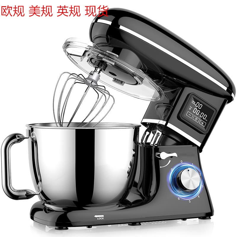 Cross-border display screen chef machine for home use multi-functional dough mixer in stock stand mixer chef machine for kitchen home use