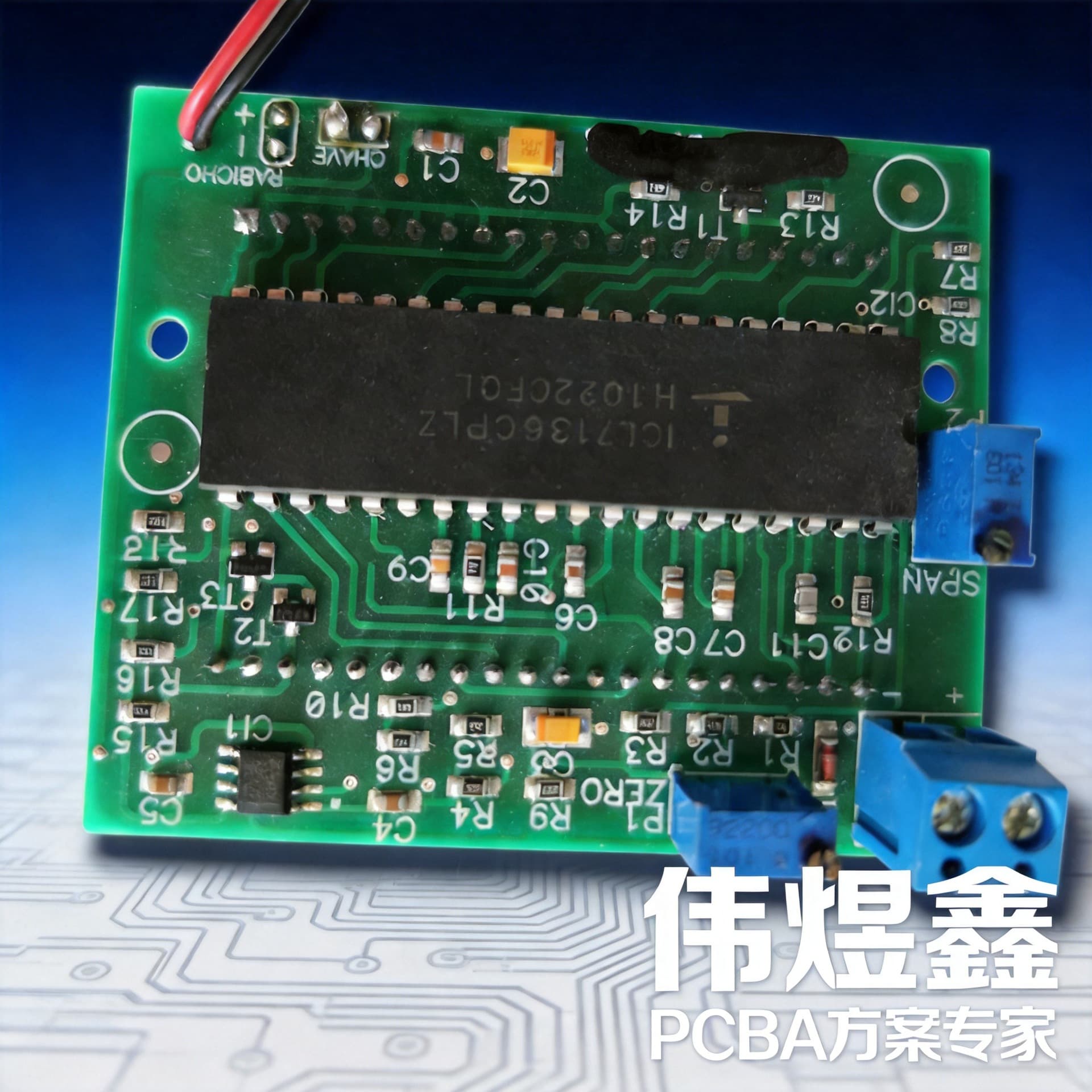 Shenzhen manufacturer neck-worn portable mini fan PCBA double-sided circuit board, wireless charging mini fan PCBA circuit