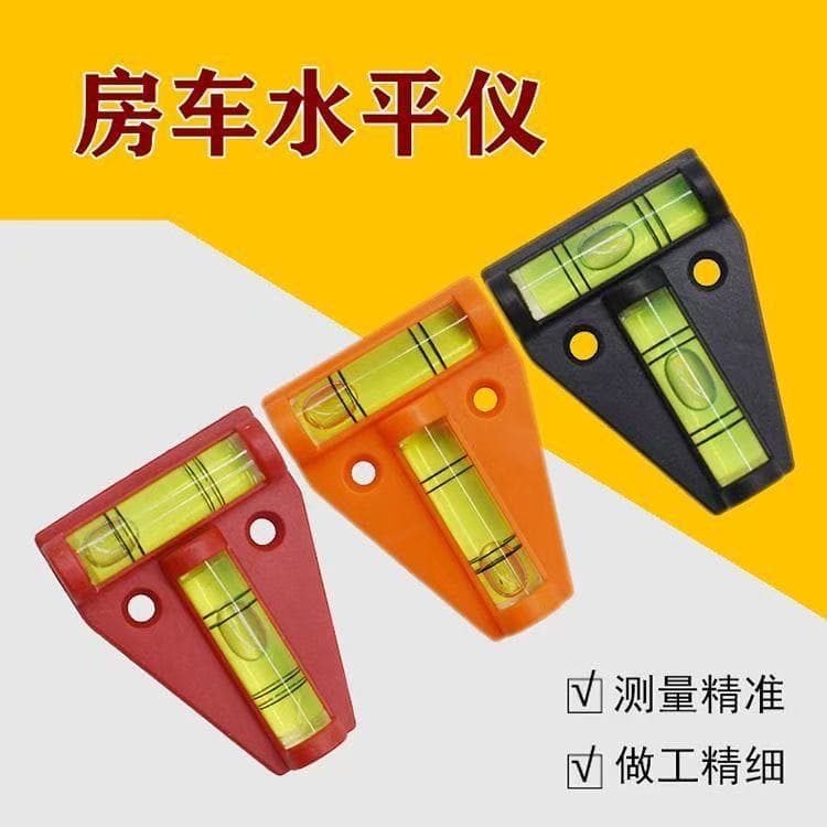 RV Trailer Compact T-Type Portable Level Bubble Level Spirit Level Universal Level Measurement