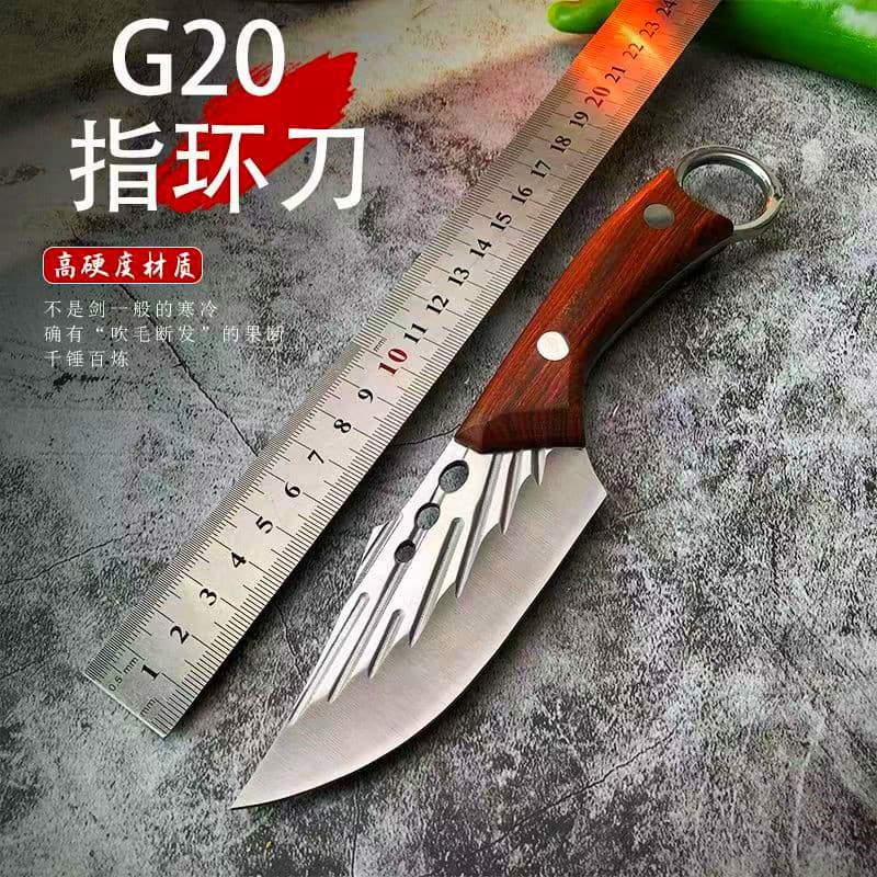 Sharp Forged Boning Knife Multi-Purpose Fruit Knife Meat Cutting Knife BBQ Knife Mongolian Knife Outdoor Portable Knife