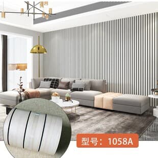 Direct Supply from Factory Thickened Grille Wood Grain Wall Sticker for Bedroom Living Room Background Wallpaper Cross-Border Wholesale Drop Shipping