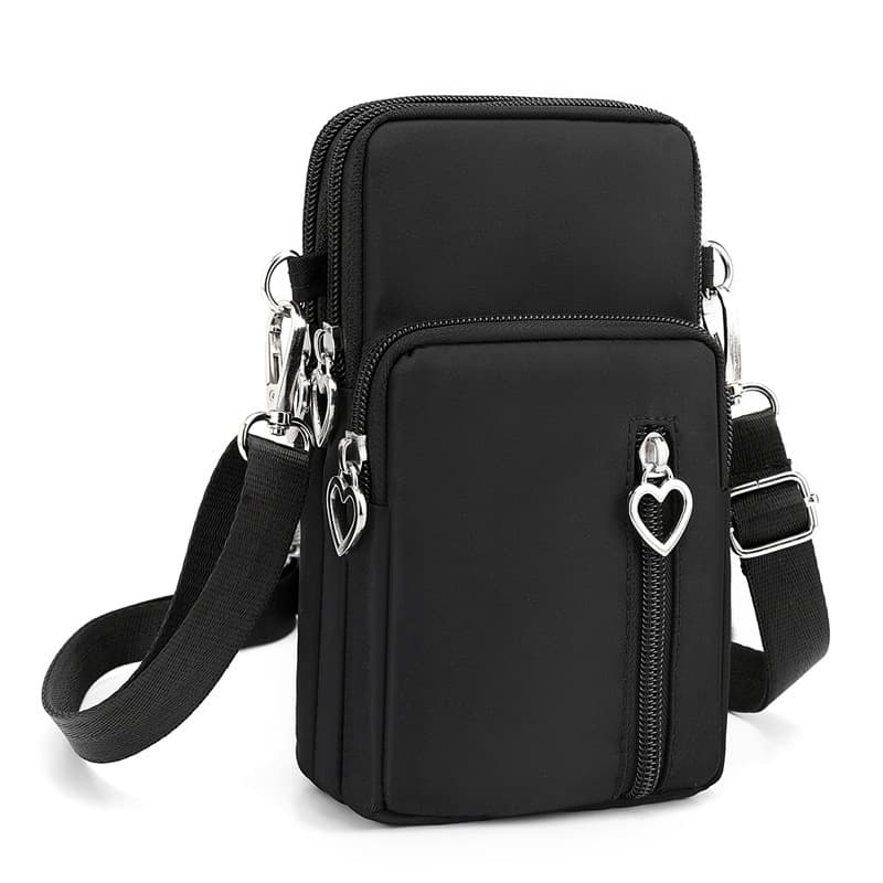 Cross-border 2025 New Korean Style Phone Bag Women's Crossbody Phone Pouch Vertical Mini Small Bag