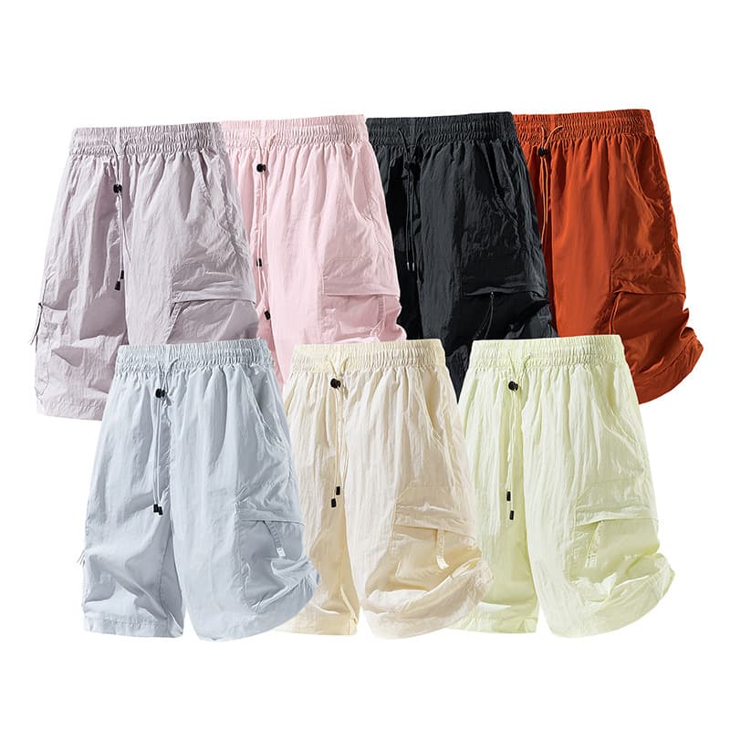 Quality-Curated Couple's Summer Lightweight Sun-Protection Quick-Dry Shorts, Unisex Workwear Sports Straight-Leg Beach Shorts