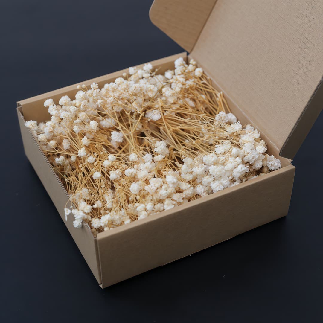 Baby's Breath Everlasting Flower Dried Flower Ready Stock Wholesale Yunnan Factory Direct Fresh Flower Cross-border Hot Sale DIY