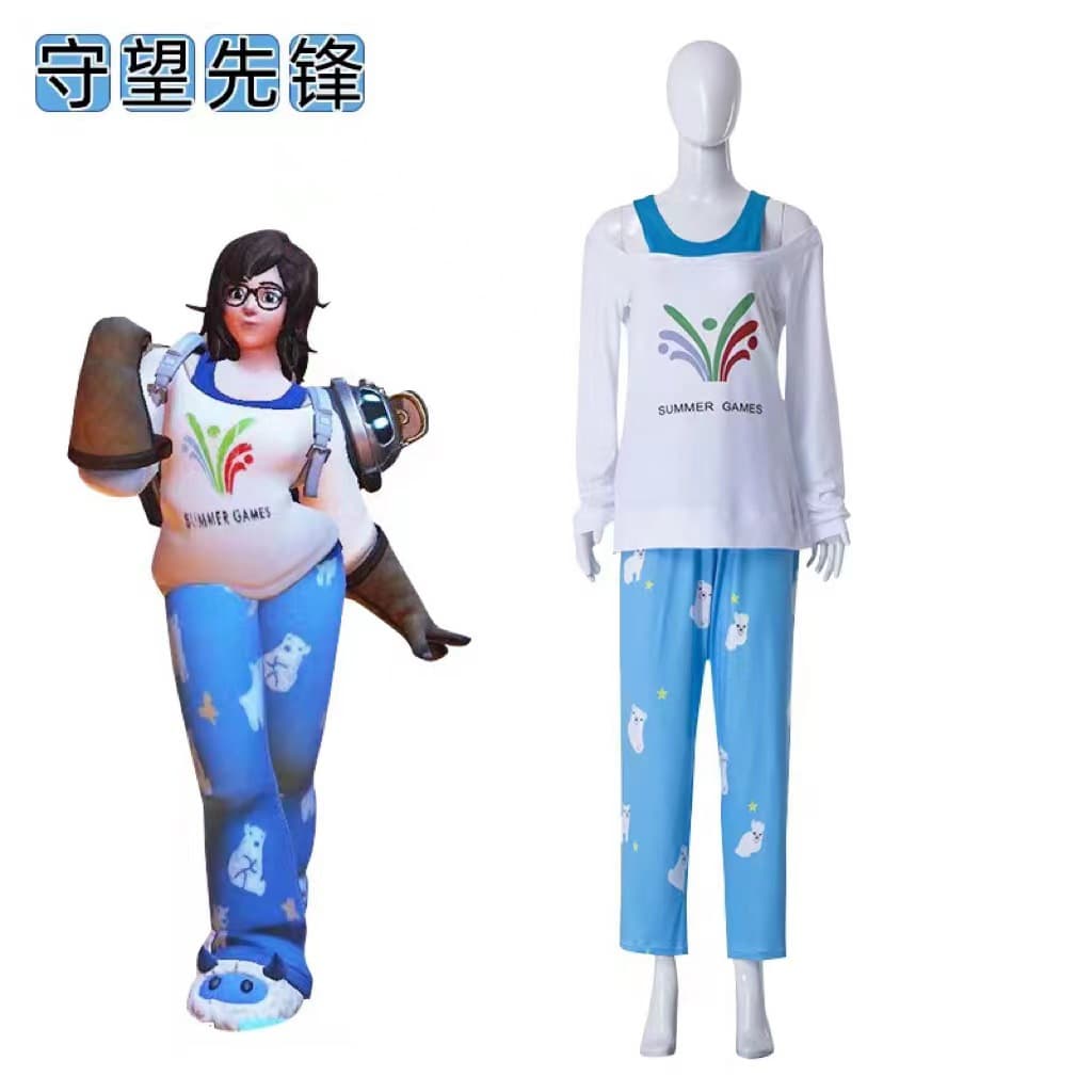 Guardian Of The End Cosplay Costume Game Animal North Polar Bear Pajamas Wake Up Call Cosplay Anime Outfit Unique Special Purpose