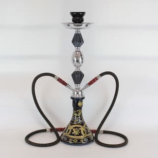 Cross-border Hot Selling Arabic Hookah 4-Hose 2-Hose Glass Hookah Shisha Full Set