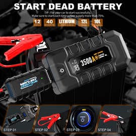 Jumpstarer car emergency starting power battery with power bank for train cross-border exclusive supply to the source factory