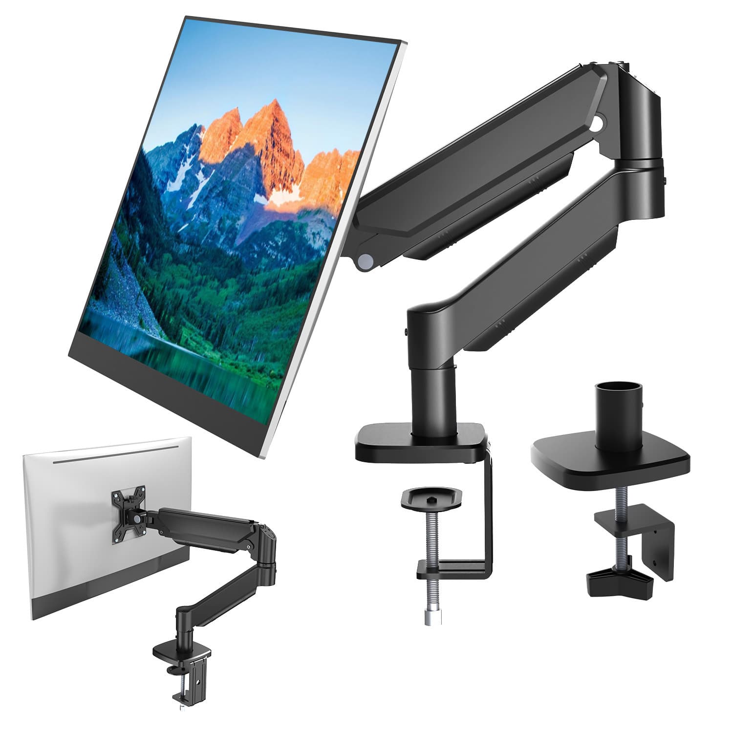 Meihua display pneumatic spring computer monitor stand screen cantilever desktop support lift
