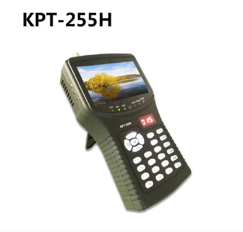 KPT-255H DVB-S2 Finder MPEG-4 HD Signal Decoding Image Satellite Finder