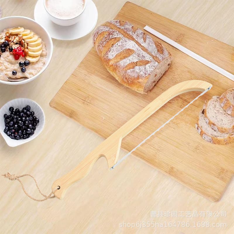 New cross-border product: Wooden bread spittoon, bread cutter, Amazon kitchen tool, bread cutting utensils