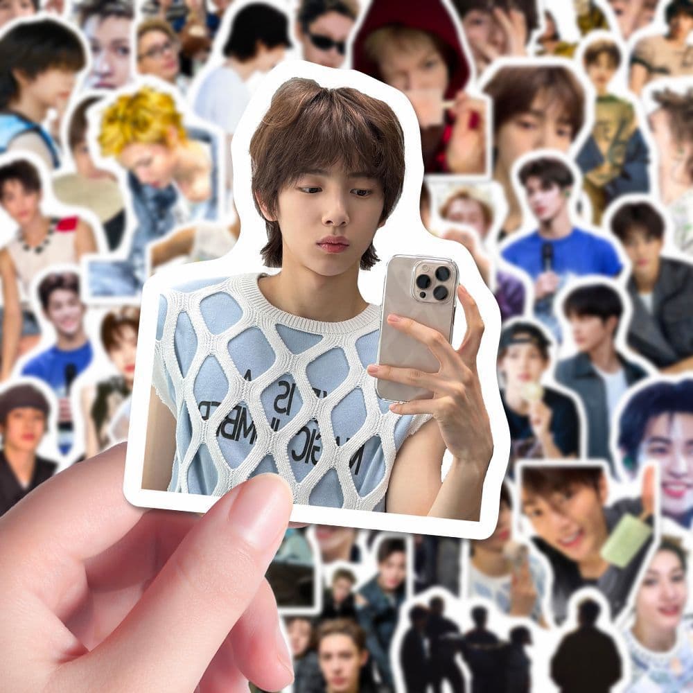 160 Cortis Boy Group Stickers - Zhao Yufan, Kim Joo-hoon, Martin, Yan Chengxuan, An Qianhao - Illustrations for DIY Scrapbook