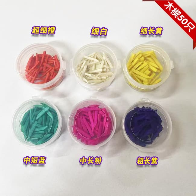 Dental Wedges for Home Use - Wooden Interdental Wedges, Plastic Interdental Wedges