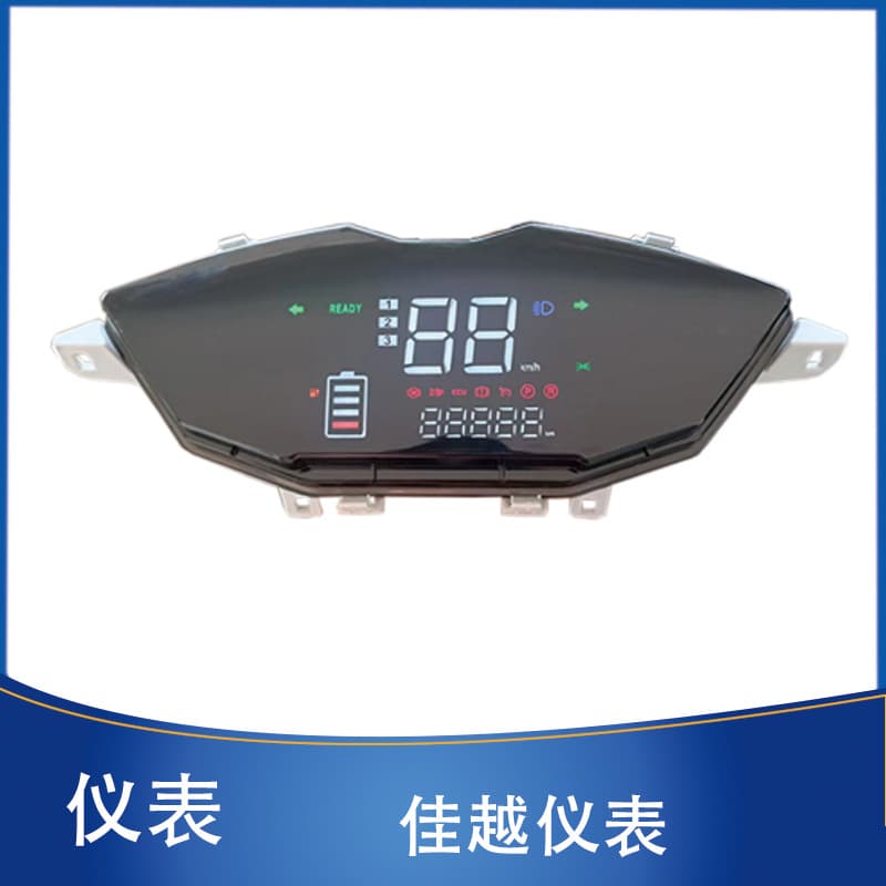 Electric Scooter Jiayue Gauge for Xiaogui/Xunying/Zhongsha/Jinniu Battery Level, Mileage, Speed Meter 48V/60V