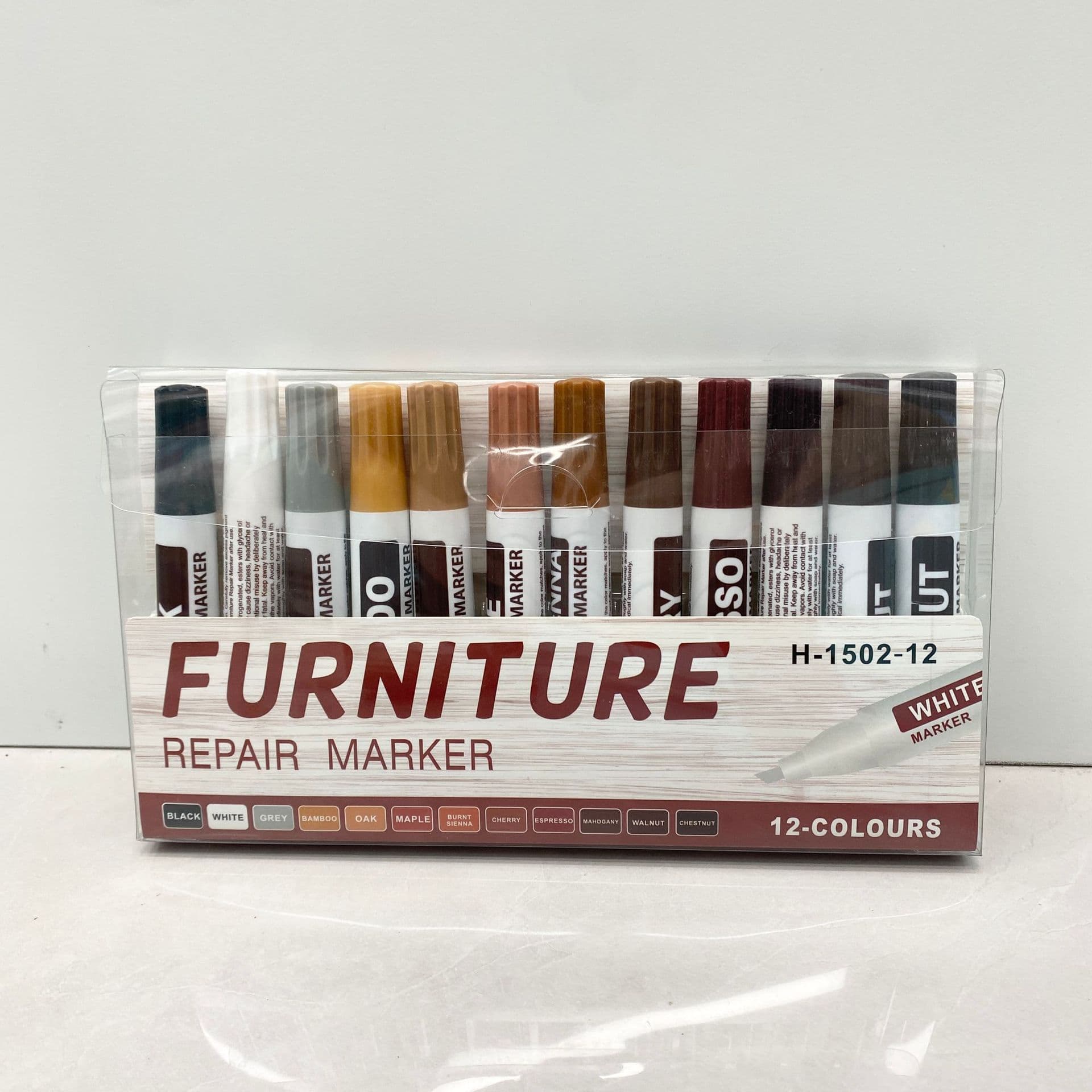 Cross-border Wood Furniture Touch-up Pen for Scratch Repair and Paint Restoration, Solid Wood Furniture and Floor Touch-up Pen
