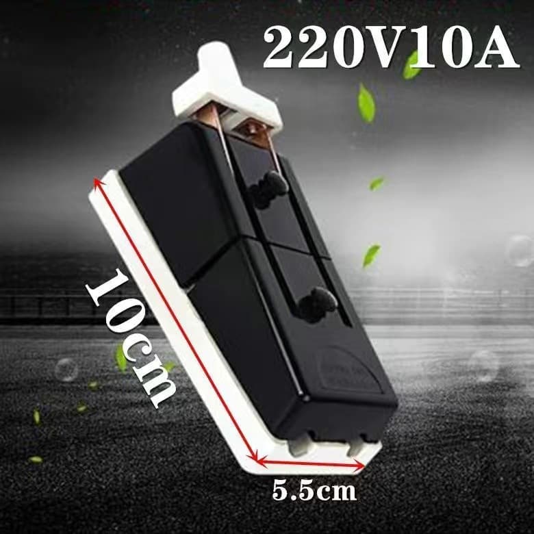 Single-Phase Three-Phase Black Ceramic Base Knife Switch 220V 380V HK2 Single-Throw Load Switch
