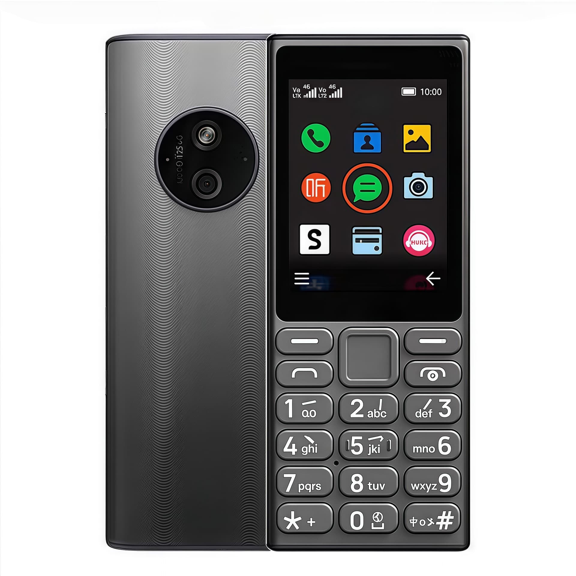 Noki 4G125 Cross-border New Model Non-Smart Phone Student Phone Keypad Senior Phone Long