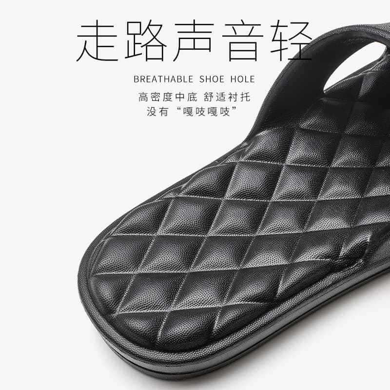 Home Slippers for Women Summer Indoor Non-Slip Men's Soft Sole Bathroom Shower Home Wear Couple Slippers