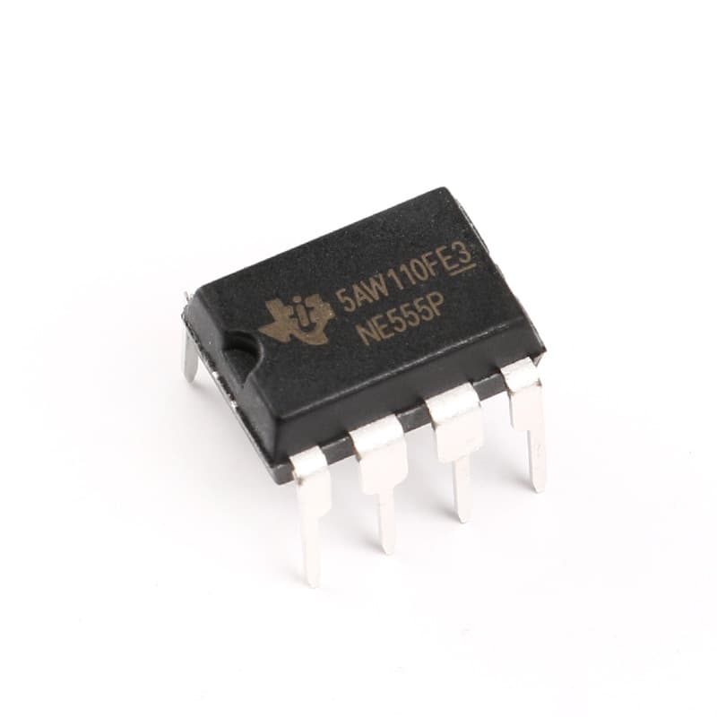 Brand New Original NE555P IC, Single High-Precision Timer Chip, DIP-8 with Matching Accessories